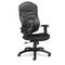 Global Tye Mesh Management Series High-Back Swivel/Tilt Chair, Black GLB19504