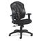 Global Tye Mesh Management Series Mid-Back Swivel/Tilt Chair, Black GLB19514