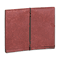 Globe-Weis 3 1/2 Inch Expansion Accordion Wallets, Straight, Redrope, Letter, Brown GLWCL1053ELHD