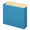 Globe-Weis 3 1/2 Inch Expansion File Cabinet Pockets, Straight, Letter, Blue, 10/Box GLWFC1524EBLU