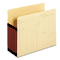 Globe-Weis 5 1/4" Expansion Project Pocket, Straight Cut, Letter, Manila, 10/Box GLW1534GPP