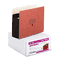 Globe-Weis 5 1/4 Inch Expansion Accordion Pocket, Straight Cut, Letter, Redrope, 10/Box GLWC1534GHD