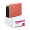 Globe-Weis 5 1/4 Inch Expansion Accordion Pocket, Straight, Redrope, Letter, Red, 10/Box GLWC1535GHD