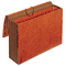 Globe-Weis 5 1/4 Inch Expansion Accordion Wallets, Straight, Redrope, Legal, Red GLWCL1076GLHD