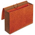 Globe-Weis 5 1/4 Inch Expansion Accordion Wallets, Straight, Redrope, Legal, Red GLWCL1076GLHD