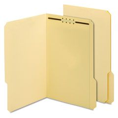 Globe-Weis Antimicrobial Fastener Folder, 3/4" Exp, 1 Fastener, Legal, 50/bX GLW29534AM