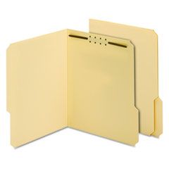 Globe-Weis Antimicrobial Fastener Folder, 3/4" Exp, 1 Fastener, Letter, 50/BX GLW24534AM