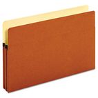 Globe-Weis Bulk File Pockets, 1 3/4" Expansion, Legal, Redrope, 50/BX GLW64214B