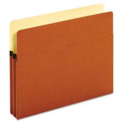Globe-Weis Bulk File Pockets, 1 3/4" Expansion, Letter, Redrope, 50/BX GLW63214B