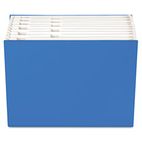Globe-Weis Case File, 12 Pocket, 3/4" exp., Letter, Blue, 1/ea GLW20527
