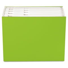 Globe-Weis Case File, 12 Pocket, 3/4" exp., Letter, Green, 1/ea GLW20529
