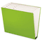 Globe-Weis Case File, 12 Pocket, 3/4" exp., Letter, Green, 1/ea GLW20529