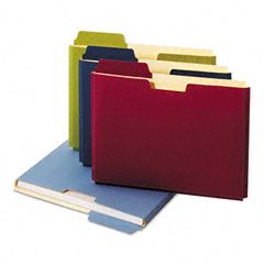 Globe-Weis Expanding File Folder Pocket, Letter, 11 Point Stock, Assorted, 10/Pack GLWFP153L10ASST