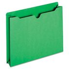 Globe-Weis File Jacket, Two Inch Expansion, Letter, Green, 50/Box GLWB3043DTGRE