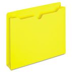 Globe-Weis File Jacket, Two Inch Expansion, Letter, Yellow, 50/Box GLWB3043DTYEL
