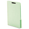 Globe-Weis Folders, One Inch Expansion, Two Fasteners, 1/3 Cut Tab, Legal, Green, 25/Box GLW29931
