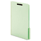 Globe-Weis Folders, Three Inch Expansion, Two Fasteners, 1/3 Cut Tab, Legal, Green, 25/Box GLW29944