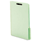Globe-Weis Folders, Two Inch Expansion, Two Fasteners, 1/3 Cut Tab, Legal, Green, 25/Box GLW29934