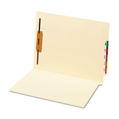 Globe-Weis Manila End Tab Folder, One Fastener, Straight Tab, Letter, 50/Box GLW44110