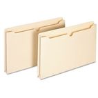 Globe-Weis Recycled Jacket with 1 1/2 Inch Expansion, Legal, 11 Point Manila GLWB3035