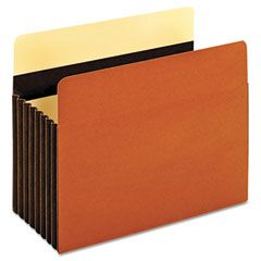 Globe-Weis Redrope File Pocket, 7" Expansion, Letter, 5/PK GLW15444HD