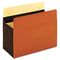 Globe-Weis Redrope File Pocket, 7" Expansion, Letter, 5/PK GLW15444HD