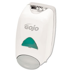 GOJO Liquid Foaming Soap Dispenser, 1250ml, 6-1/8w x 5-1/8d x 10-1/2h, Gray/White GOJ515006
