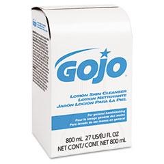 GOJO Lotion Skin Cleanser Refill, Pleasant, Liquid, 800ml Bag GOJ911212EA