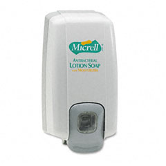 GOJO MICRELL NXT Lotion Soap Dispenser, 1000ml, 5-1/8w x 3-3/4d x 10h, Dove Gray GOJ212506