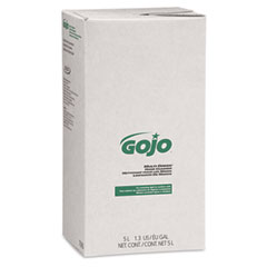 GOJO MULTI GREEN Hand Cleaner Refill, 5000 mL, Citrus Scent, Green, 2/Carton GOJ7565