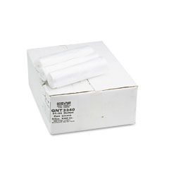 Good 'n Tuff High Density Waste Can Liners, 31-33 gal, 9 mic, 33 x 39, Natural, 500/Carton WBIGNT3340