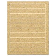 Guided Brown Kraft Printer Labels, 1/2 x 7-1/4, Permanent Adhesive, 400/Pack GDP00093