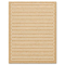Guided Brown Kraft Printer Labels, 1/2 x 7-1/4, Permanent Adhesive, 400/Pack GDP00093