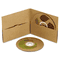 Guided Laser CD/DVD Labels, Matte Brown, 50 Labels per Pack GDP00086