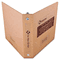 Guided Original Zero Waste Corrugated Binder, 1-1/2" Capacity, 8-1/2 x 11, Brown Kraft GDP00052
