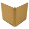 Guided Original Zero Waste Corrugated Binder, 1" Capacity, 8-1/2 x 11, Brown Kraft GDP00004