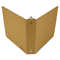 Guided Original Zero Waste Corrugated Binder, 2" Capacity, 8-1/2 x 11, Brown Kraft GDP00011