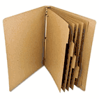 Guided ReTab Zero Waste Index Dividers, 8-1/2 x 11, Brown Kraft GDP00008