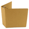 Guided Select Zero Waste Chipboard Binder, 4" Capacity, 8-1/2 x 11, Brown Kraft GDP00051