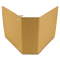 Guided Select Zero Waste Chipboard Binder, 4" Capacity, 8-1/2 x 11, Brown Kraft GDP00051