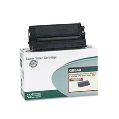 Guy Brown Products GBE40 (F41-8801-750, F41-8802-750) Laser Cartridge, 3650 Page-Yield, Black GBPGBE40
