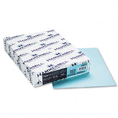 Hammermill Fore MP Recycled Colored Paper, 20lb, 8-1/2 x 11, Turquoise, 500 Sheets/Ream HAM103820