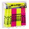 HI-LITER Desk Style Highlighter, Assorted Ink, Chisel, 24 per Pack AVE29862