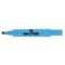 HI-LITER Desk Style Highlighter, Chisel Tip, Fluorescent Blue Ink, 12/Pk AVE24016