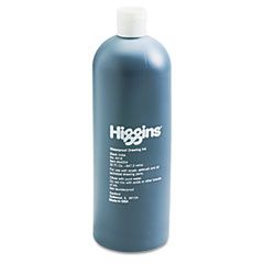Higgins Higgins Waterproof India Ink for Art/Technical Pens, Black, 32 oz Bottle HIG44204