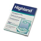Highland Computer Graphics Film, Clear, 8 1/2 x 11, 50/Box MMM701