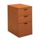 HON 10500 Series Box/Box/File Mobile Pedestal, 15-3/4w x 22-3/4d x 28h, Bourbon CY HON105102HH