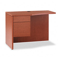 HON 10500 Series Curved Return, Left, 42w x 18-24d x 29-1/2h, Bourbon Cherry HON105818LHH