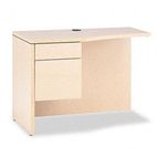 HON 10500 Series Curved Return, Left, 42w x 18-24d x 29-1/2h, Natural Maple HON105818LDD