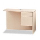 HON 10500 Series Curved Return, Right, 42w x 18-24d x 29-1/2h, Natural Maple HON105817RDD